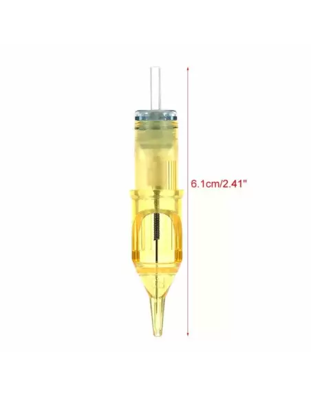 1 RL Kartuşlu Titanyum Gold Dövme Makinesi İğnesi