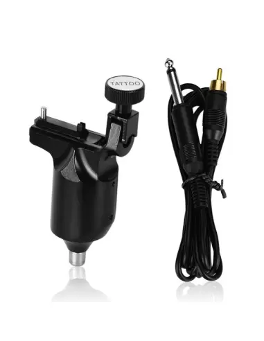 Stigma Piano Black Rotary Çizim, Dolum Yapabilen Swiss Motorlu Dövme Tattoo Makinesi