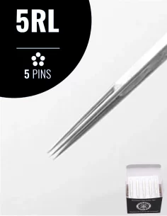 5rl Dövme Tattoo İğnesi 5 Adet İğne + 5 Adet İğne Ucu Tips