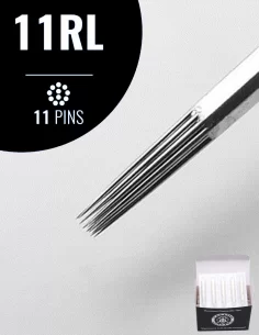 11rl Dövme Tattoo İğnesi 5 Adet İğne + 5 Adet İğne Ucu Tips