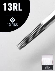13rl Dövme Tattoo İğnesi 5 Adet İğne + 5 Adet İğne Ucu Tips