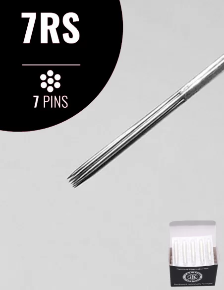 7rs Dövme Tattoo İğnesi 5 Adet İğne + 5 Adet İğne Ucu Tips