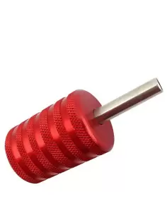 32mm Profesyonel Dövme Makinesi Grip Kırmızı