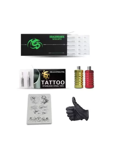 Dragon Hawk Full Dövme Seti 2 Adet Bobinli Makine - Çizim - Dolum - Gölge Makineleri