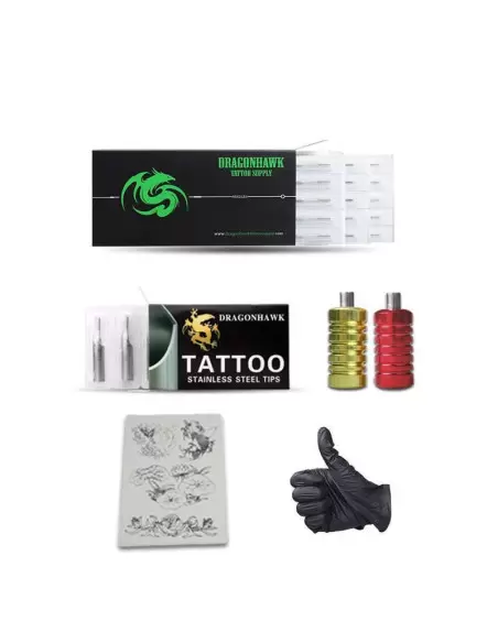 Dragon Hawk Full Dövme Seti 2 Adet Bobinli Makine - Çizim - Dolum - Gölge Makineleri